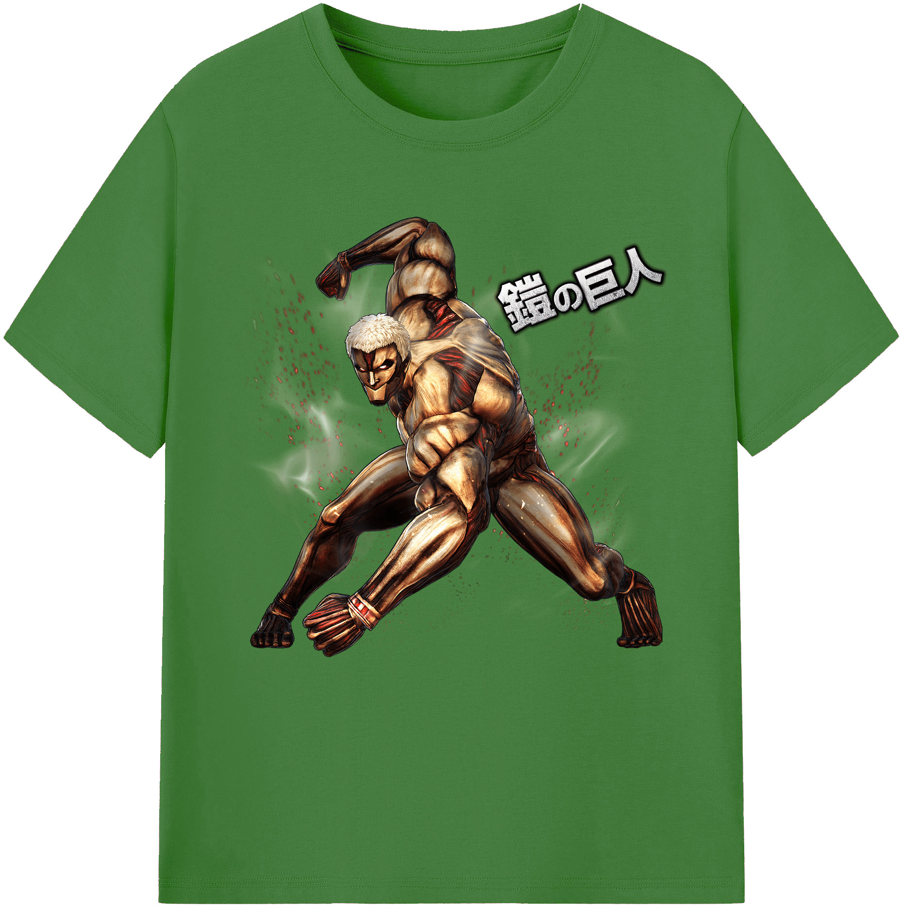 （画像用） 進撃の巨人 Attack on Titan レディースカジュアルプリントTシャツ（綿100％）